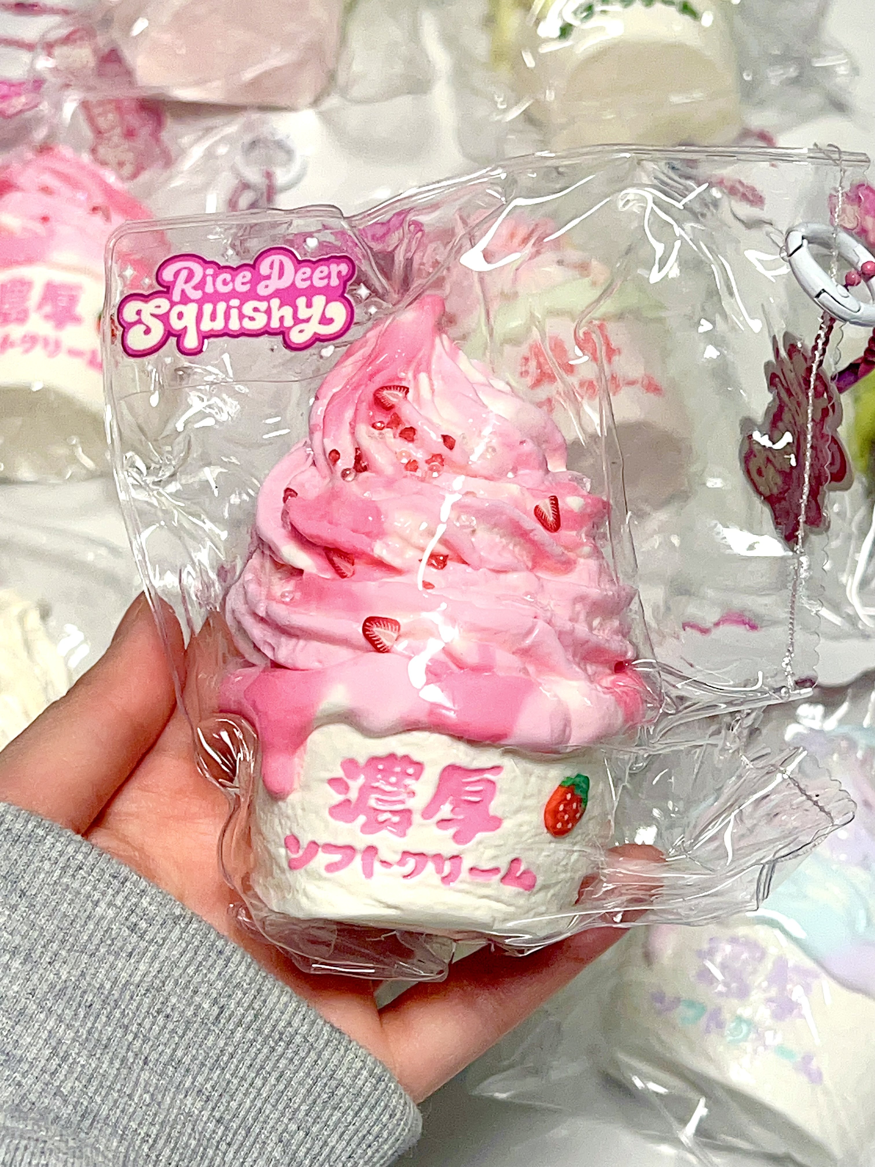 Rice Milk Ice Cream Squishy Blind Bag  -