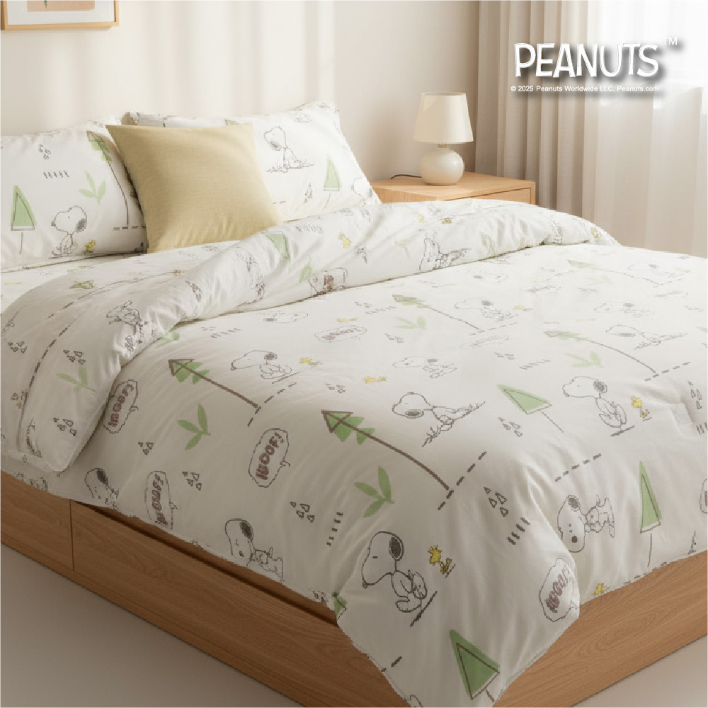 SNOOPY 德國專利透氣可水洗被
