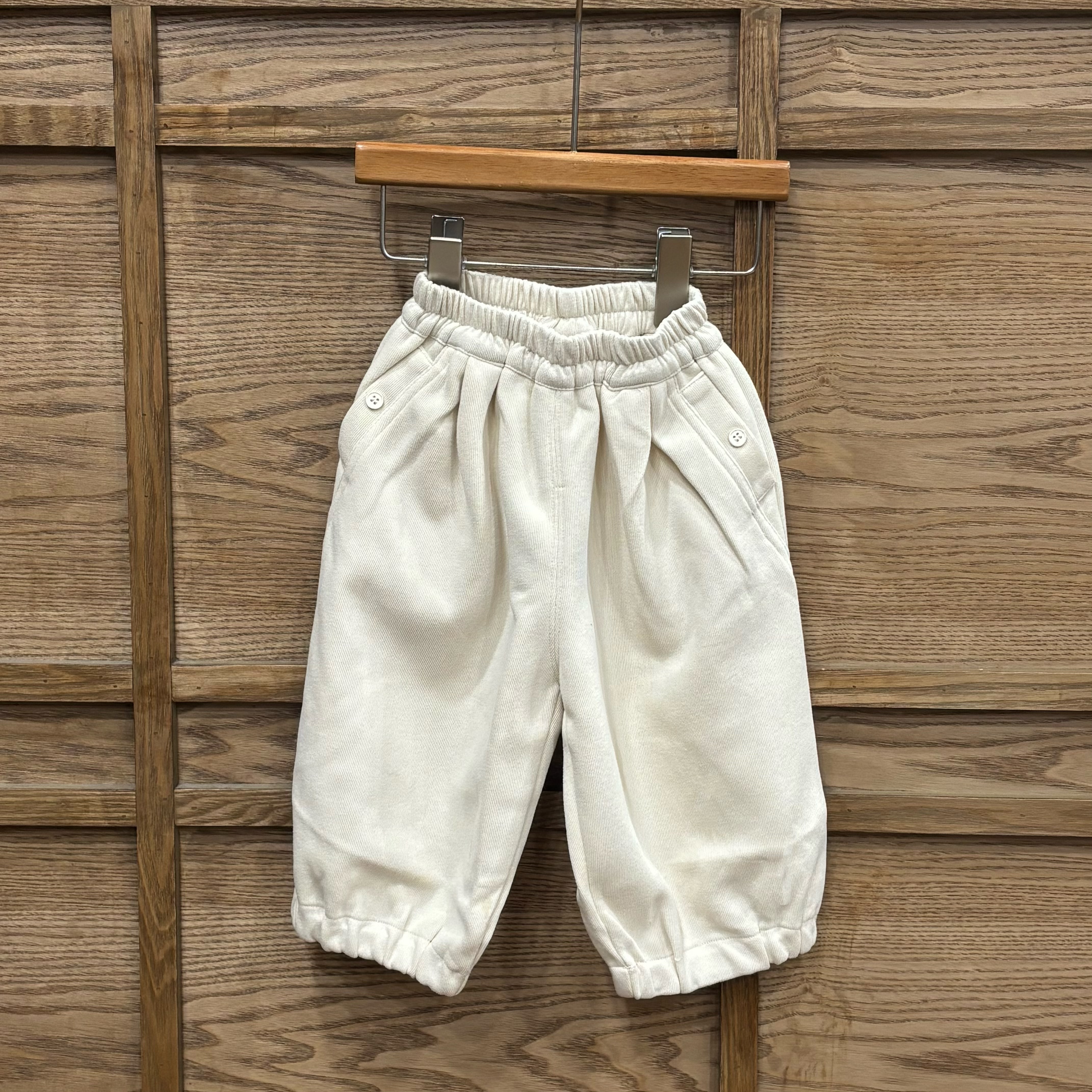 A03925小鈕釦口袋長褲