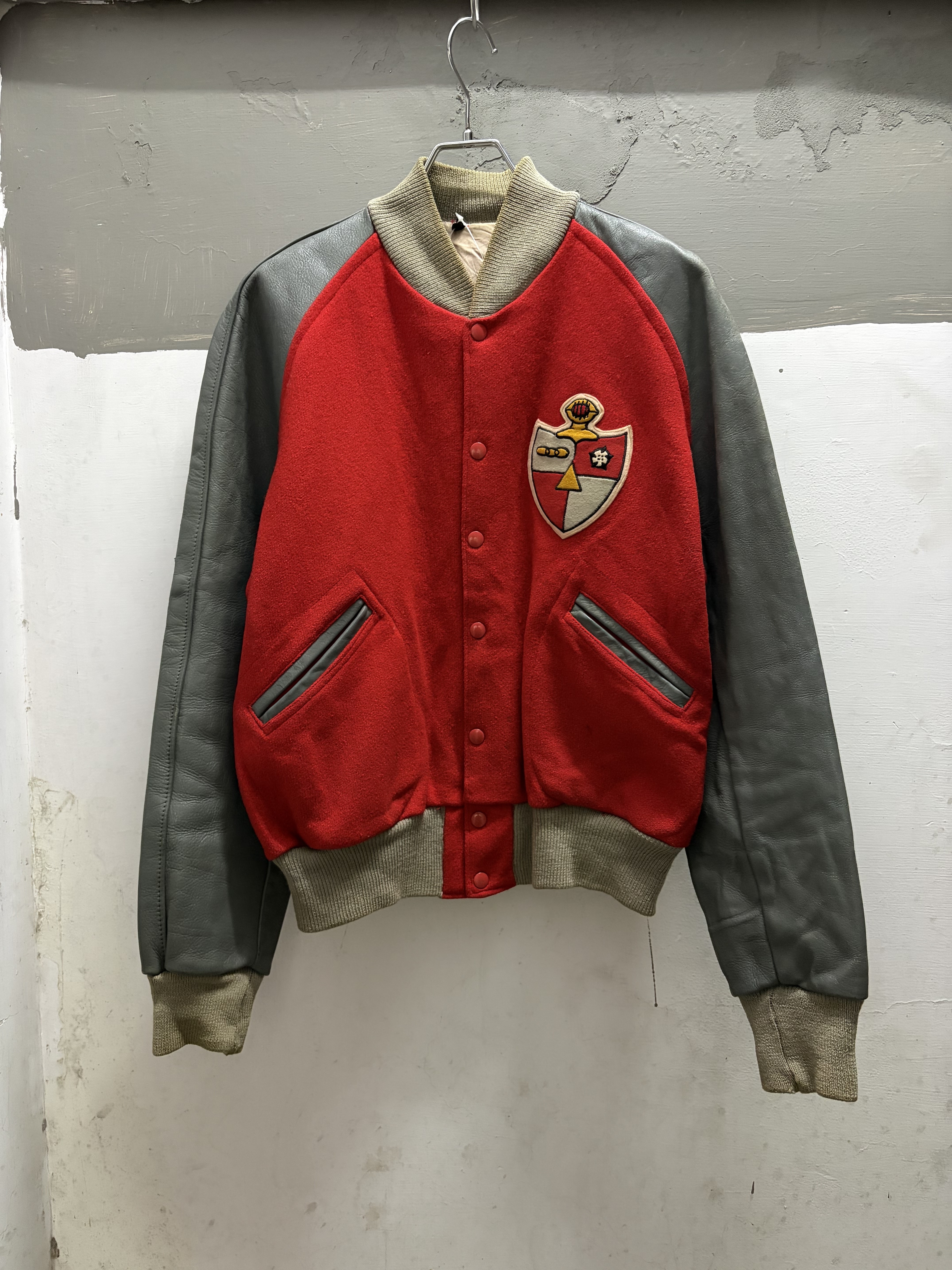 50’s Wool x Leather Award Jacket