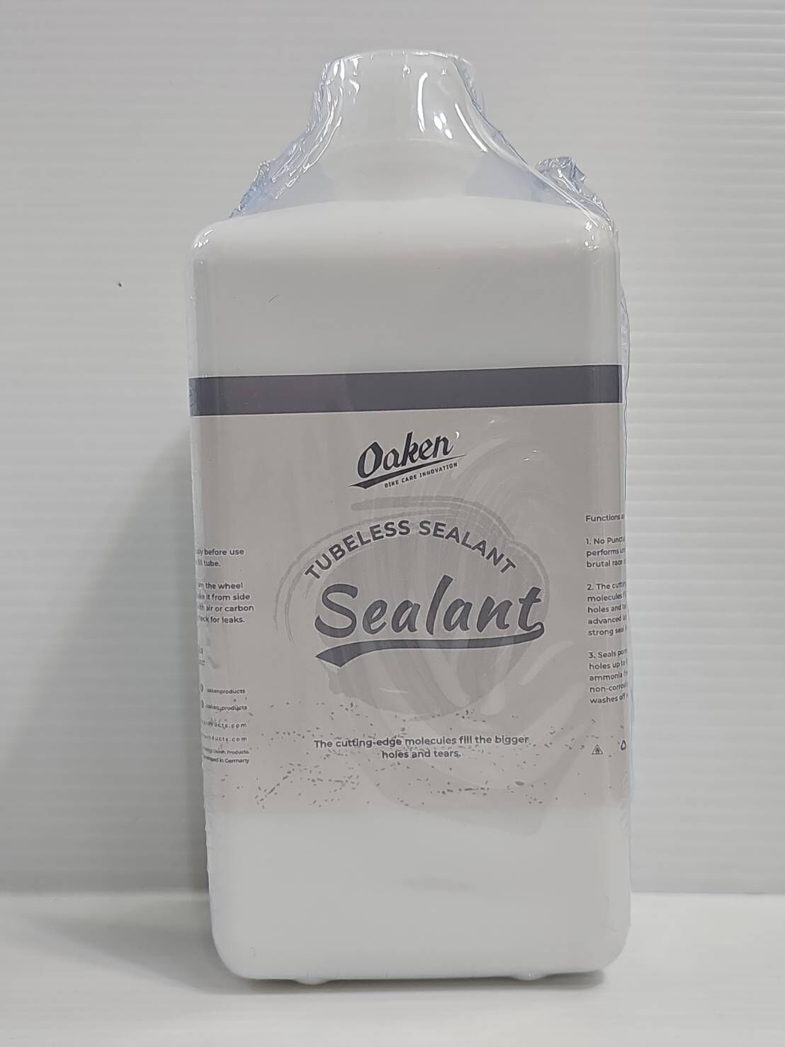 oaken 自行車無內胎補胎液 1000ml (大瓶) 無內胎補胎液 丁基膠乳 SBR2-丁氧基乙醇 DIY非常好灌且不沾手