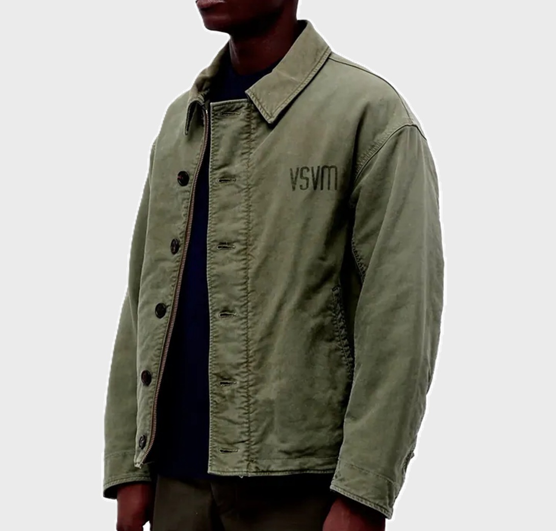 VISVIM DECKHAND LIGHT JKT - OLIVE SIZE 3 PRE ORDER ITEM (預訂中)