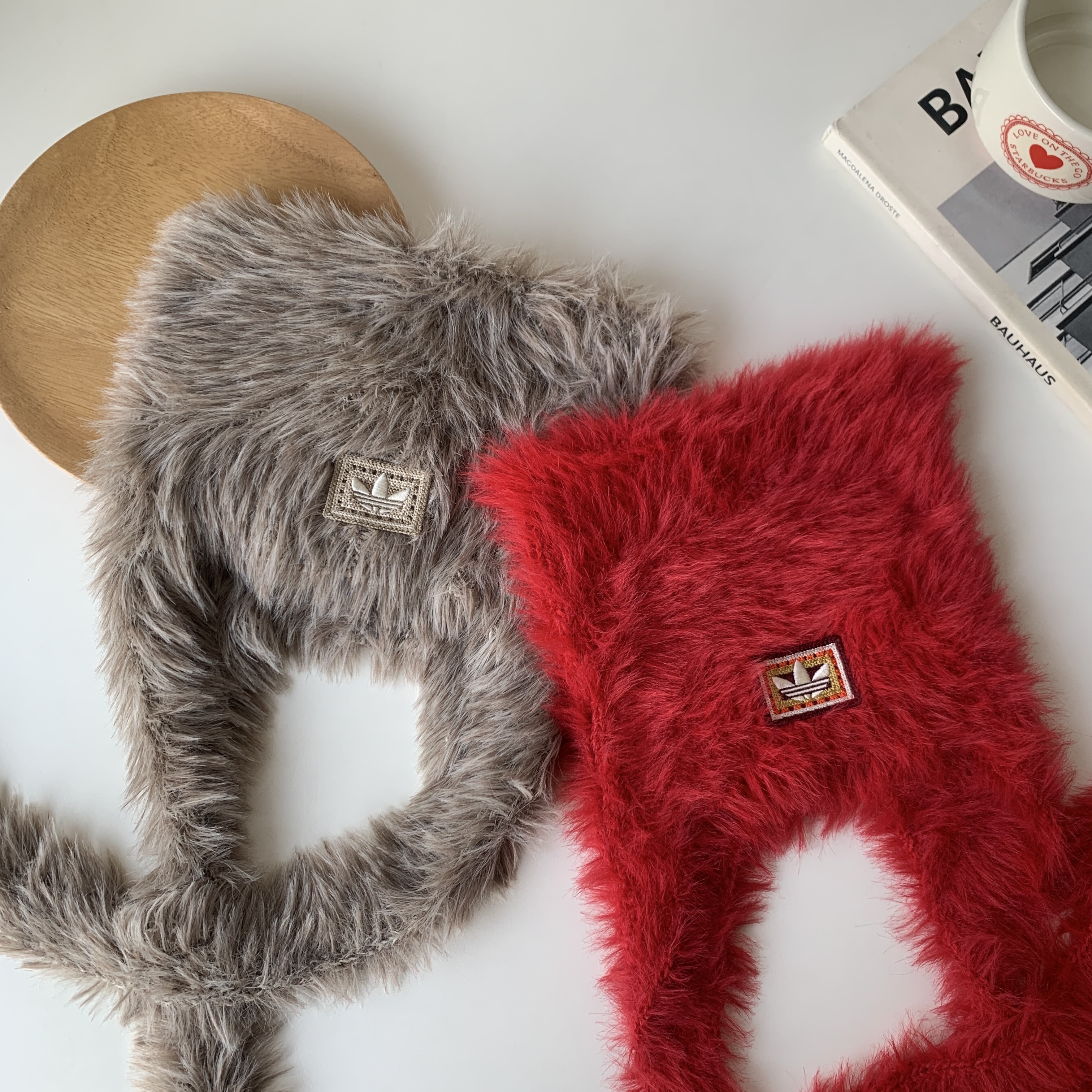 Adidas CNY 新年限定 貓貓耳毛帽(2colors)