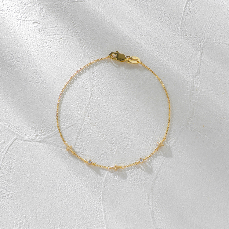 Sparkle 鑽石14K手錬