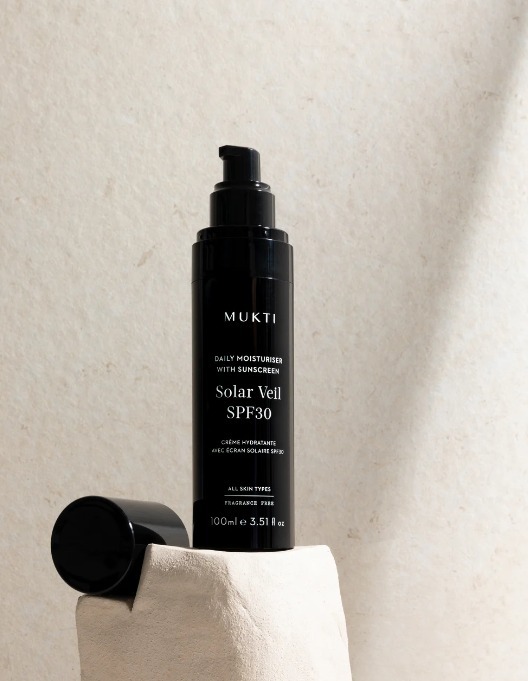 MUKTI Daily Moisturizer SPF30 Solar Veil 有機維C抗藍光潤色防曬乳SPF30 [100ml]
