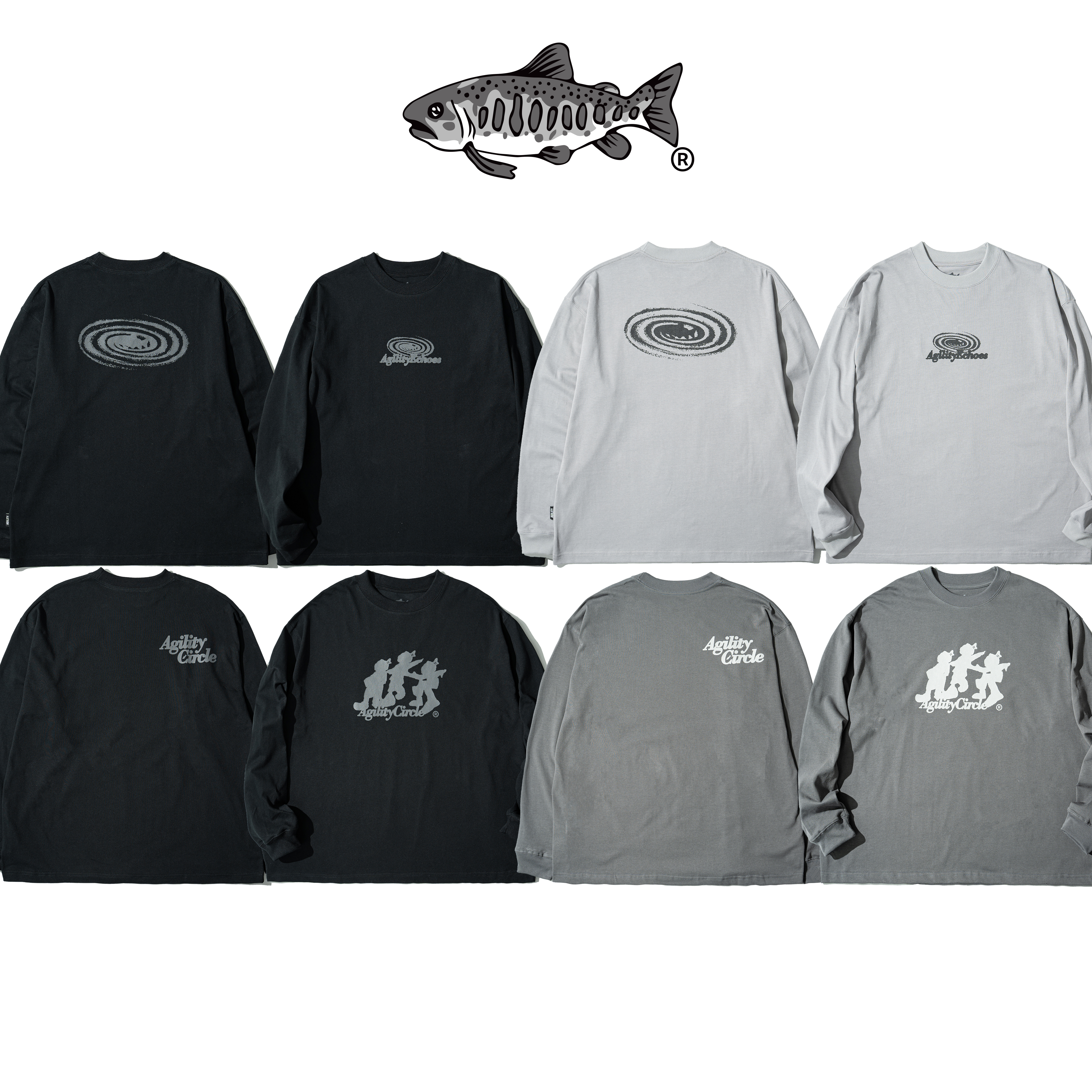 AGILITY Image Heavy LS Tee / Echo Dance 回音舞 長袖Tee [RS8-V3]