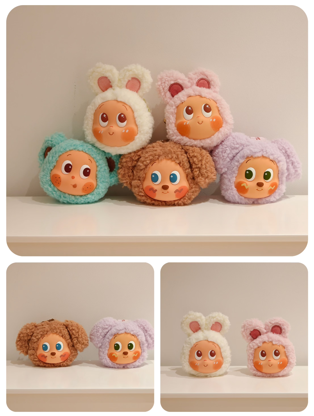 代購-泡泡瑪特 POP MART 星星人美味時刻系列 耳機包  盲盒 單個盲盒/一中盒（共六款，不重複）