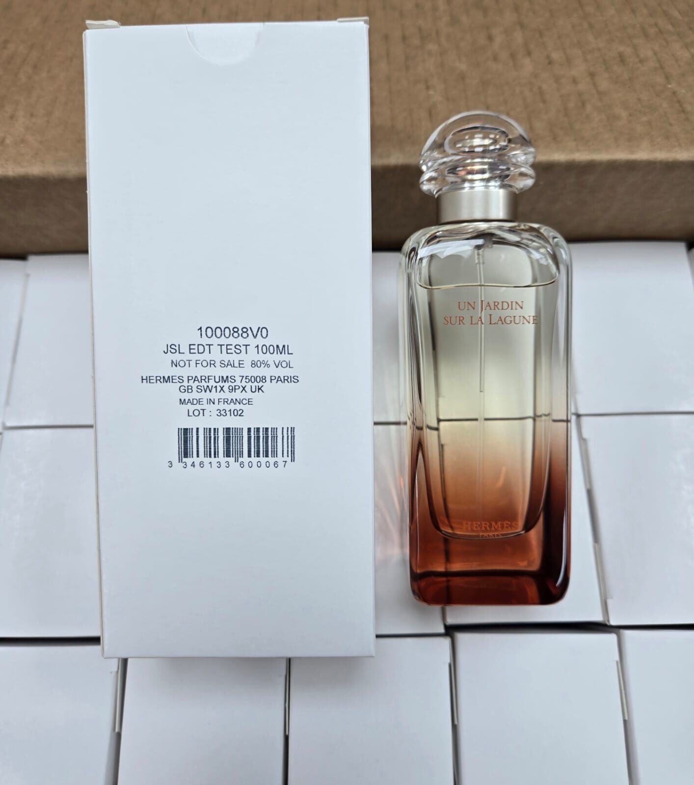 【團購】AC122902 Hermes UN JARDIN SUR LA LAGUNE EDT 瀉湖花園淡香水 100ml (簡易包裝)