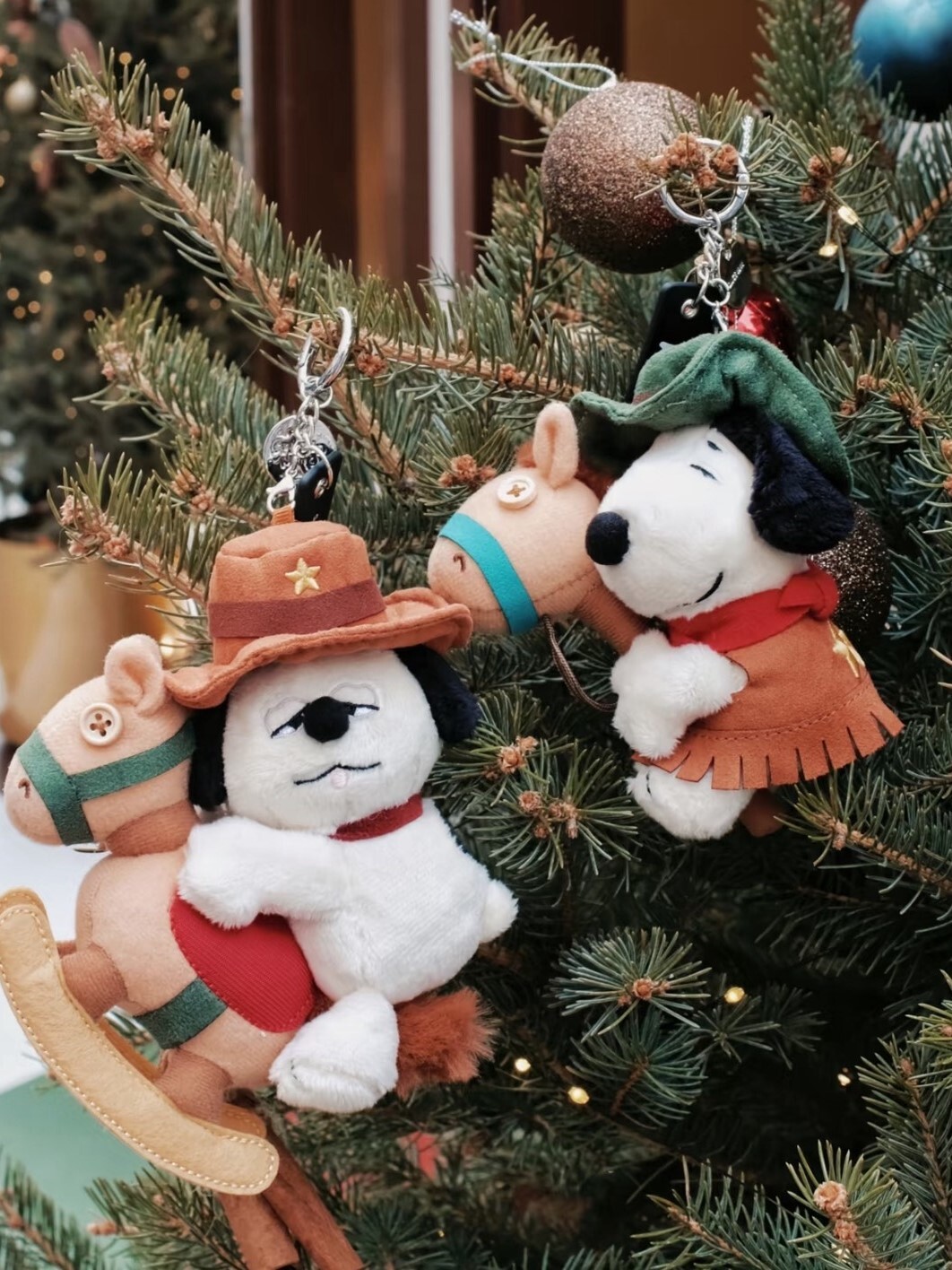 Snoopy & Olaf Mascots Year of the Horse Limited Edition Plush Charm