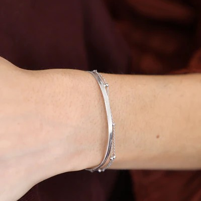 1WK0708-429 WAEKURA Bracelet Sohanne Palladium (A-LX-E)