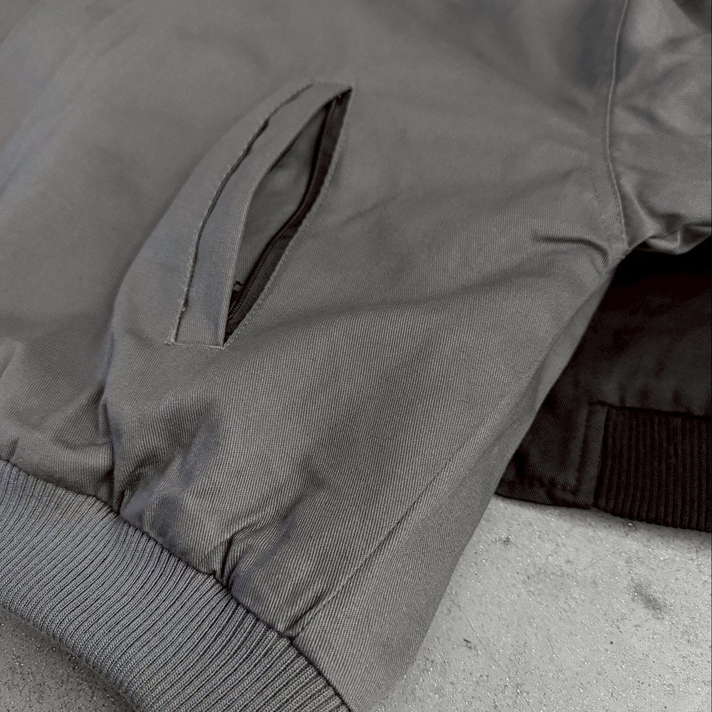 重磅鋪棉BOXY水洗短寬飛行外套 68946