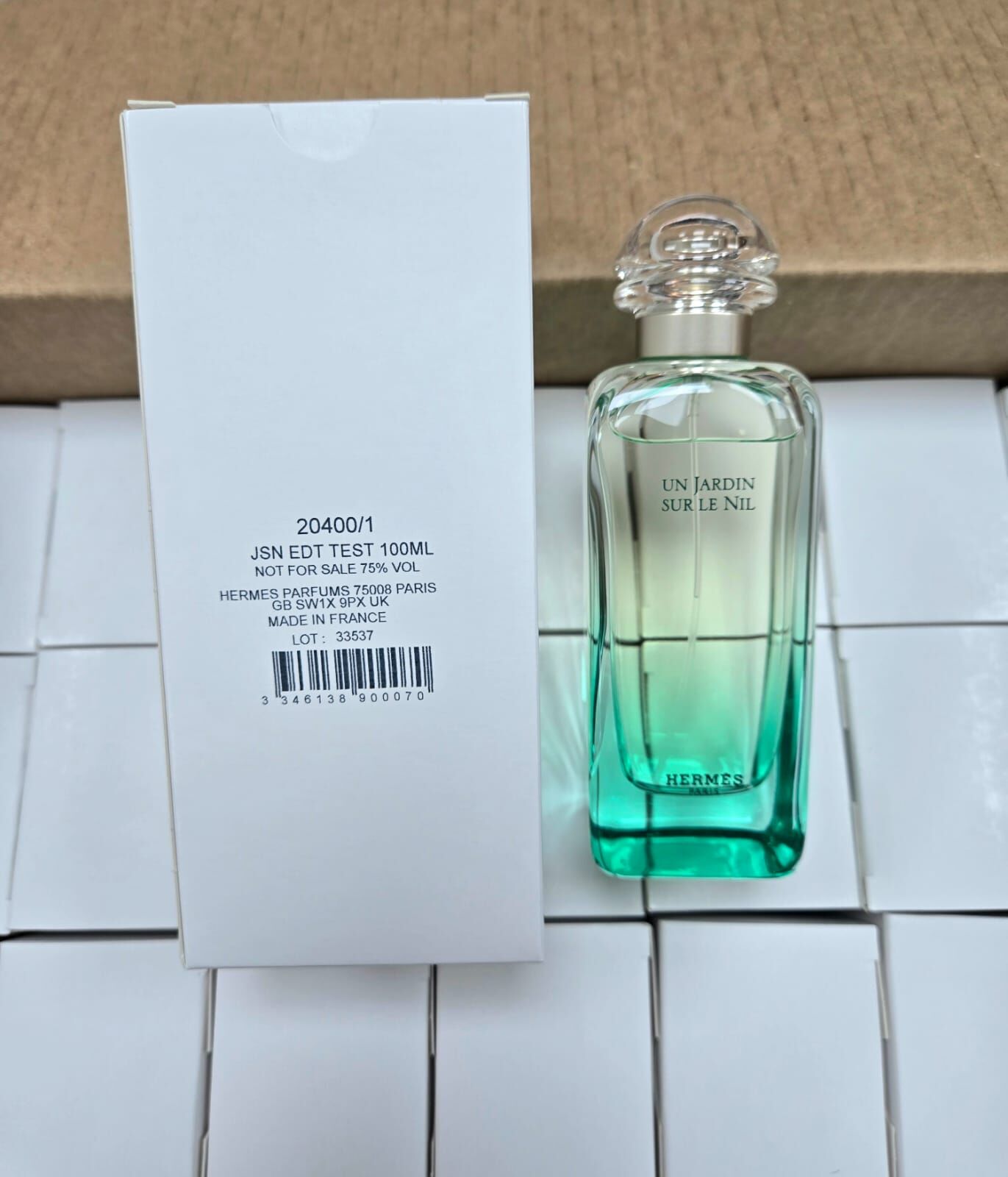 【團購】AC122903 Hermes UNISEX UN JARDIN SUR LE NIL EDT 尼羅河花園淡香水 100ml (簡易包裝)