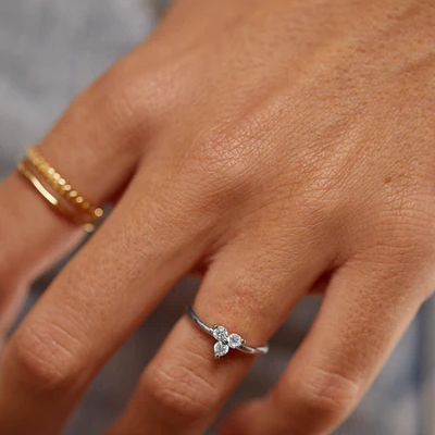 1WK0708-431 WAEKURA Lya Ring Palladium (A-LX-E)