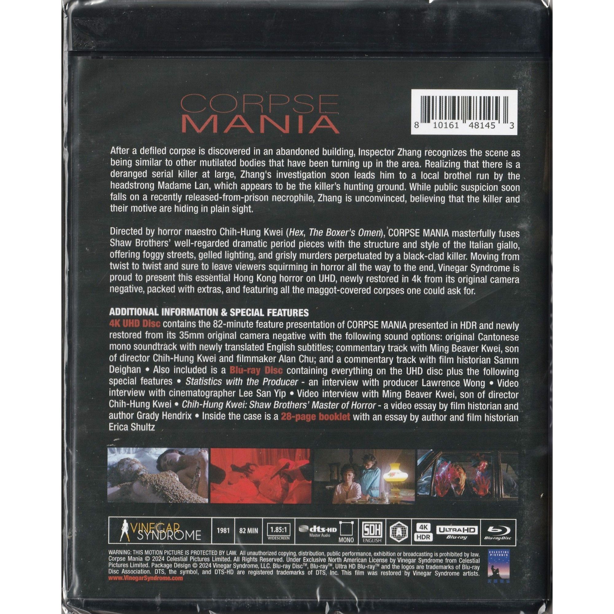 屍妖 (1981) (4K Ultra HD + Blu-ray) (美國版)