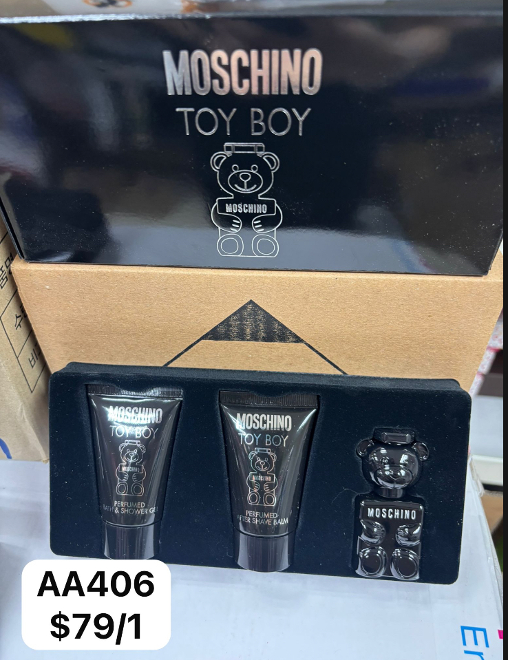 AA406  Moschino Toy boy禮盒套裝
