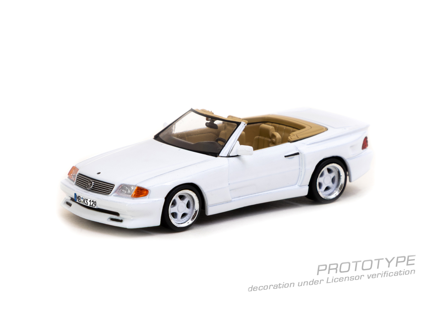 Tarmac Works 1/64 Mercedes-Benz SL 500 Koenig Specials 白色