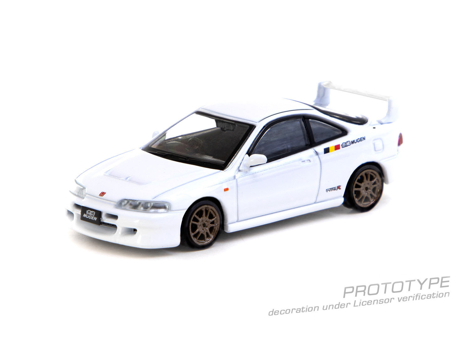 Tarmac Works 1/64 Honda Integra TYPE R DC2 MUGEN 冠軍白