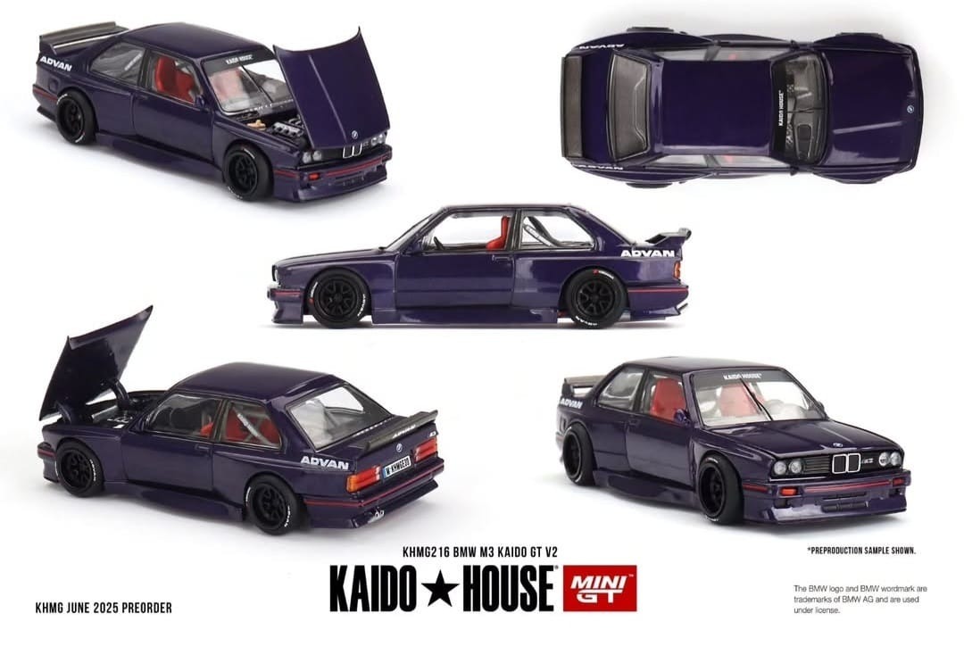 Kaido House X Mini GT BMW M3 Kaido GT V2 KHMG216 模型車