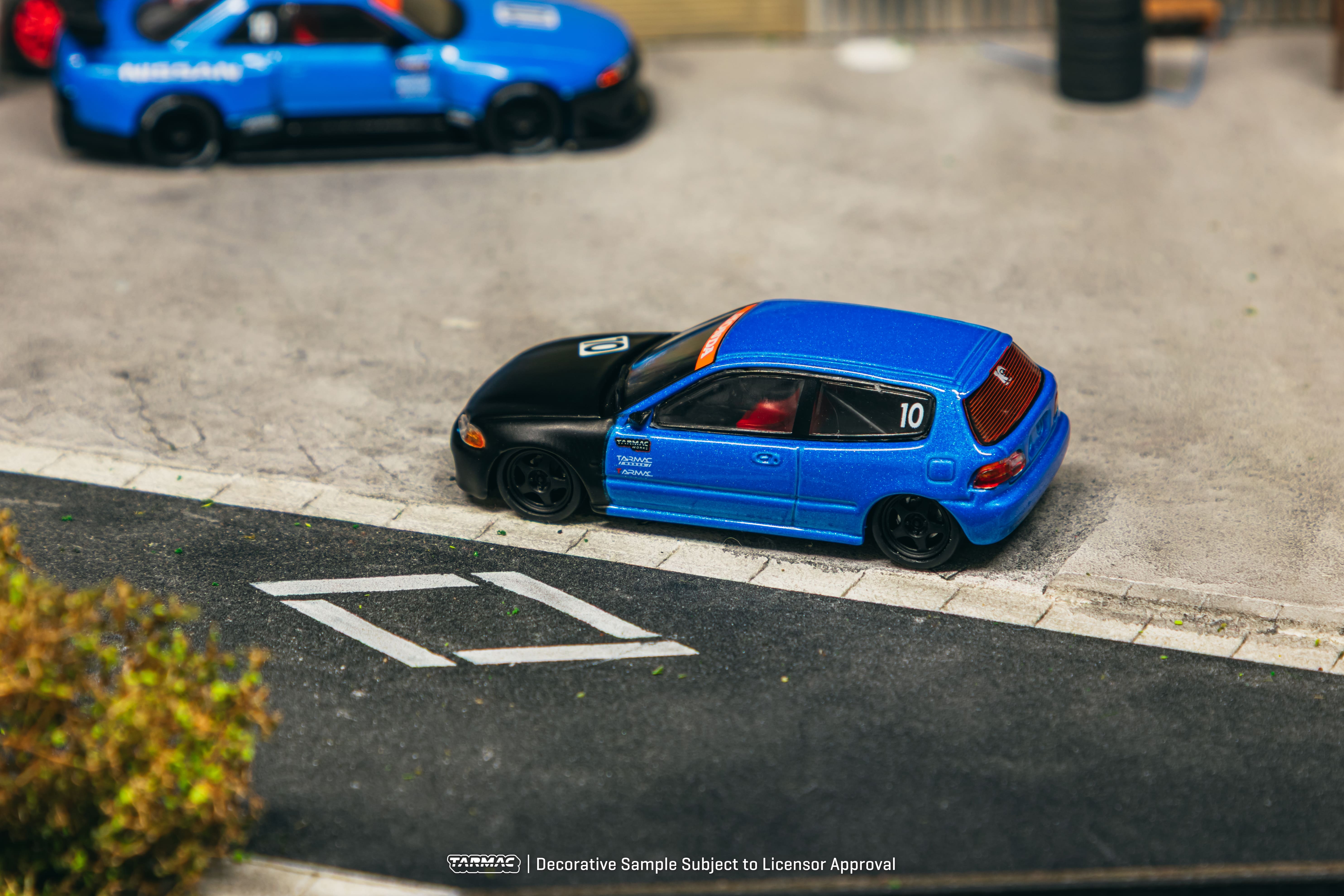 Tarmac Works Honda Civic EG6 10周年紀念模型車