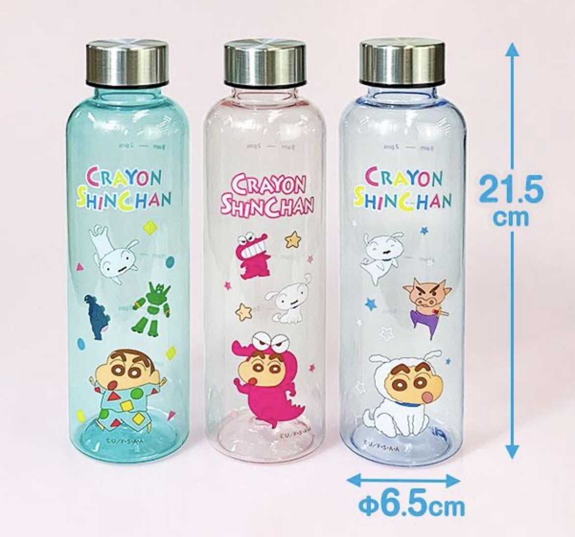 JP 蠟筆小新透明水樽 5083