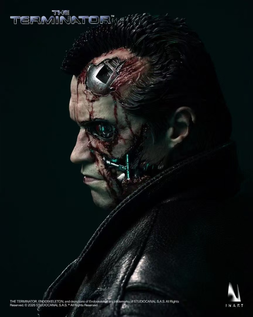 INART Terminator T-800 1/6  Arnold Schwarzenegger 終結者 未來戰士