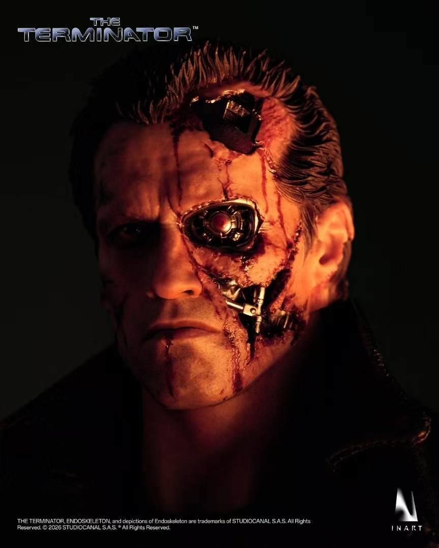 INART Terminator T-800 1/6  Arnold Schwarzenegger 終結者 未來戰士