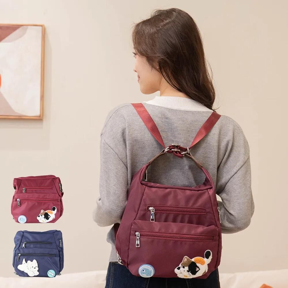 高地白梗 小花貓 肩背 斜背 後背包【現貨成品】