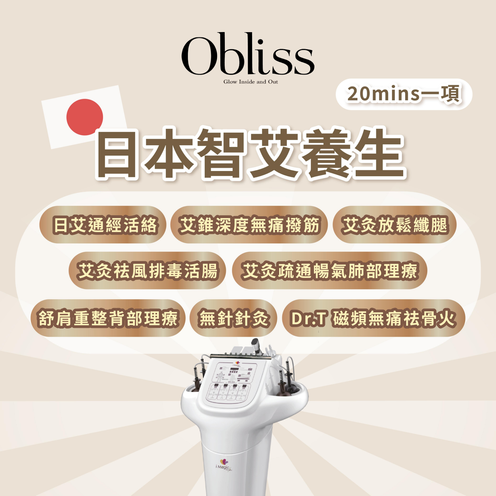 SW016 日本智艾養生 20MINS (四次)