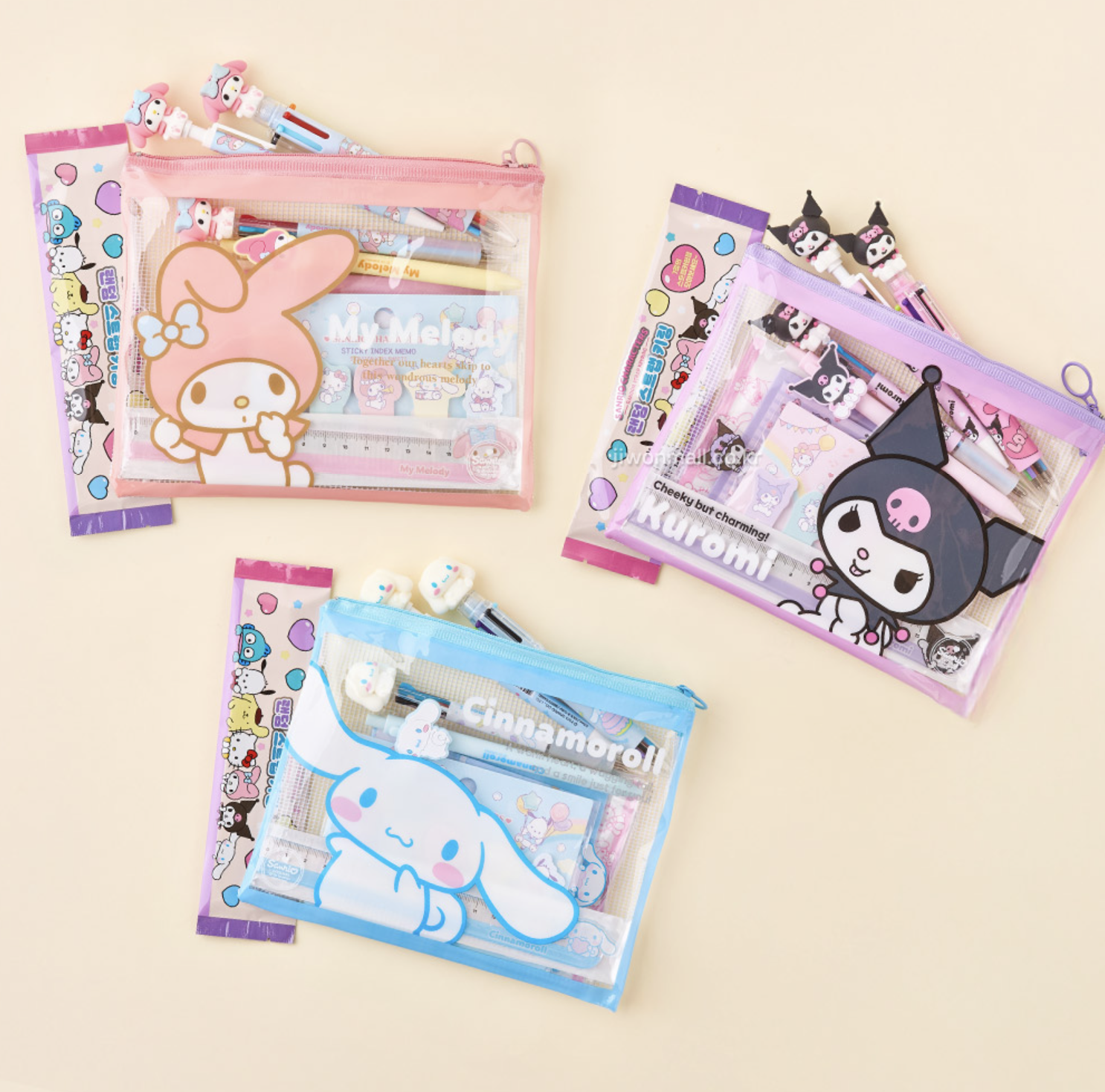 Sanrio 9件裝文具套裝