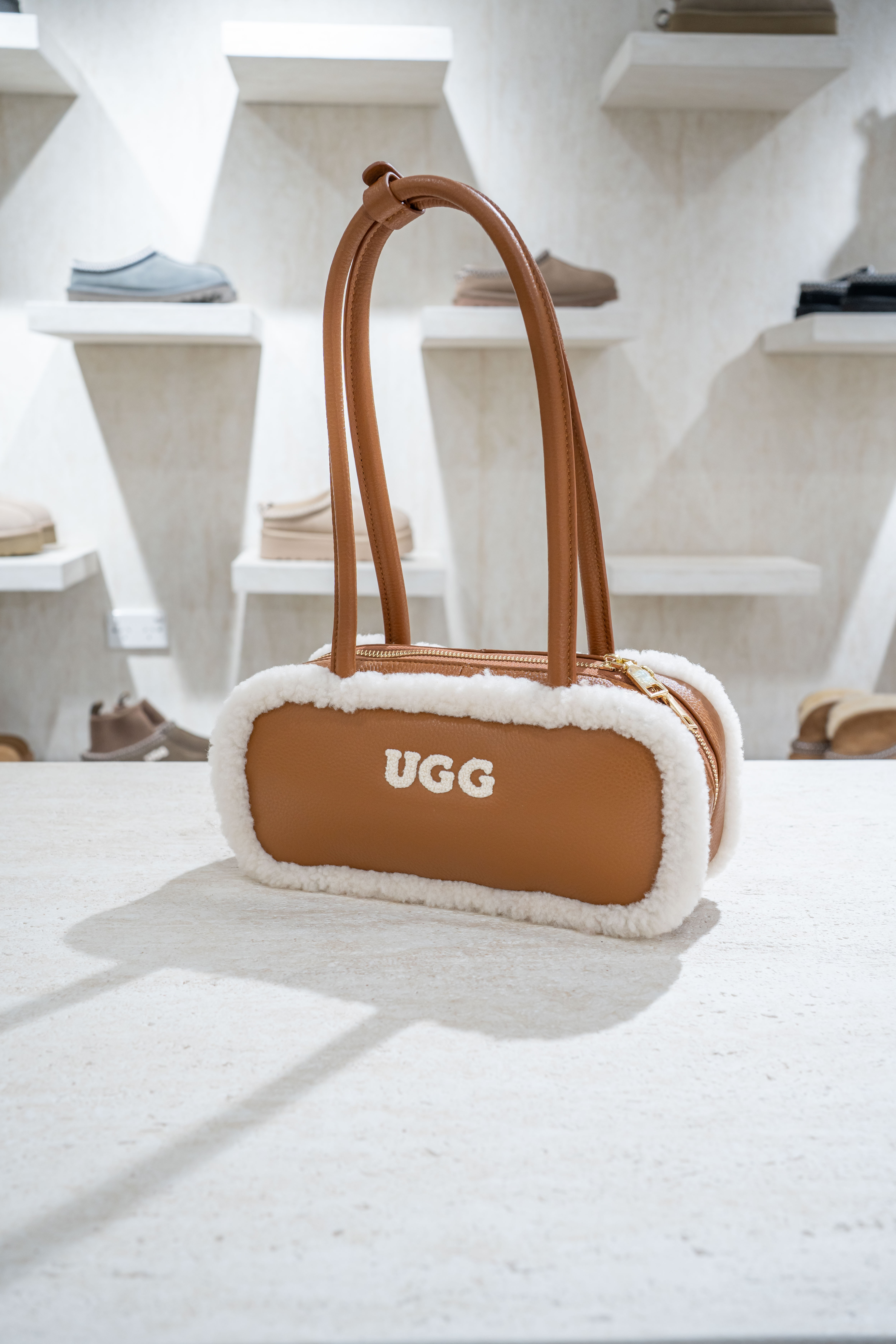UGG Ozlana Logo Leather Bag