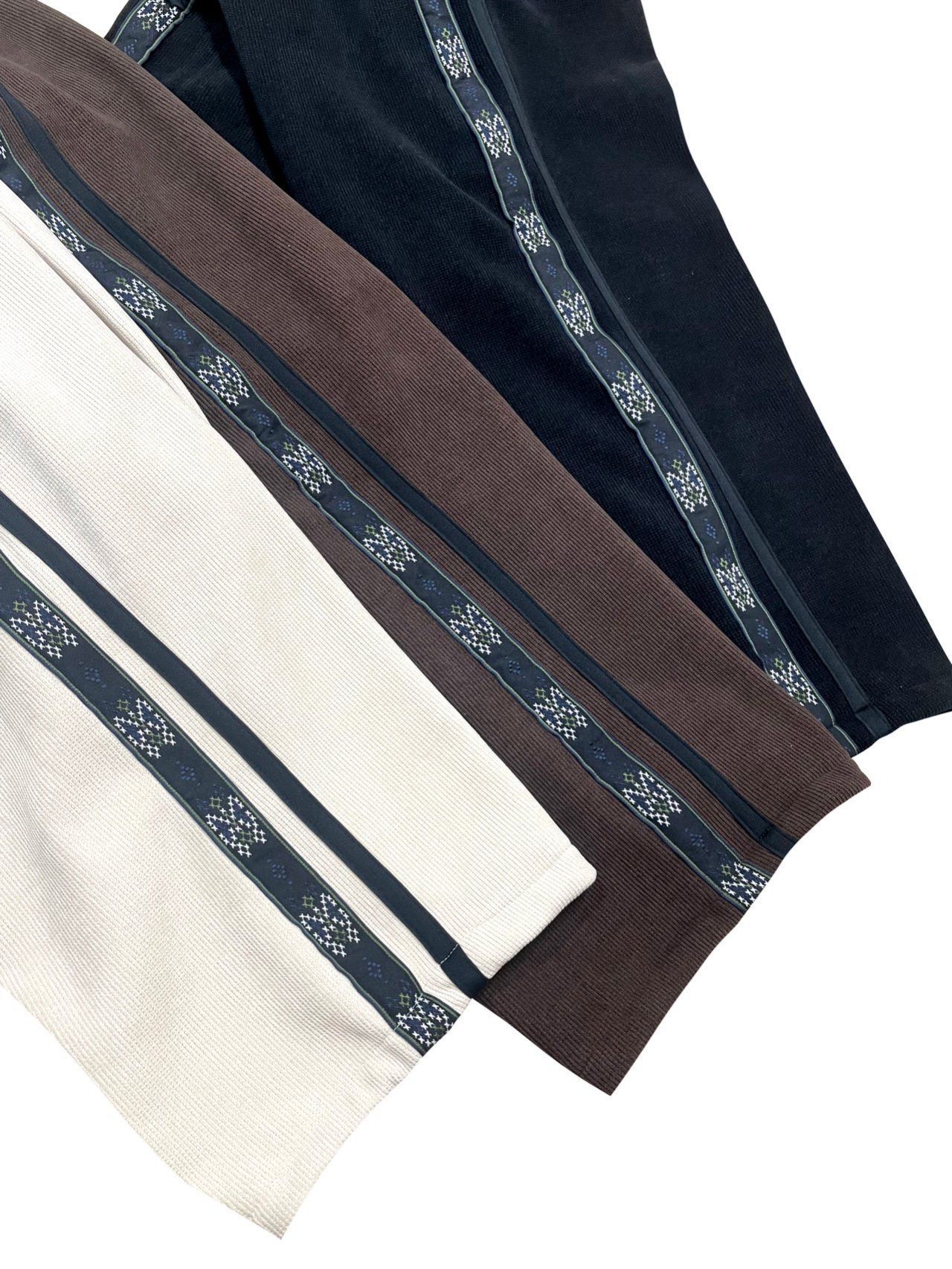 圖案雙間可束腳鬆身褲(薄抓毛底) P3237