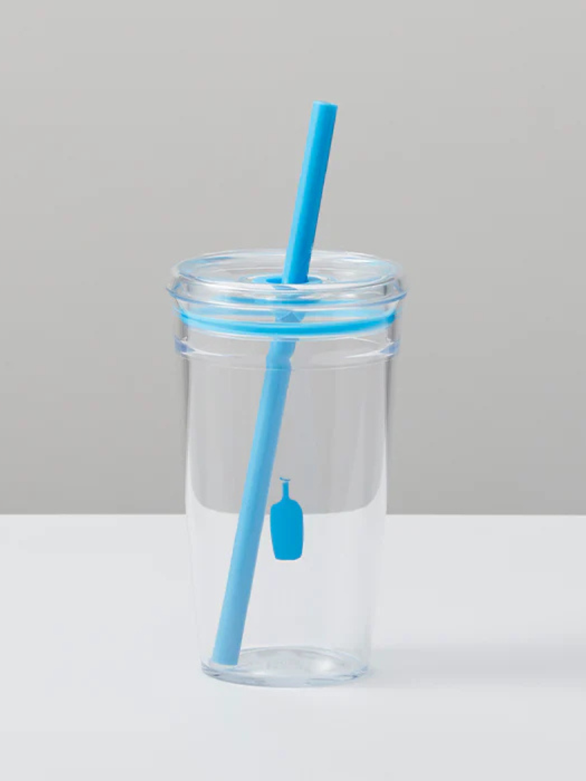 【 10/6收單 】日本代購  blue bottle 透明吸管外帶杯 16oz