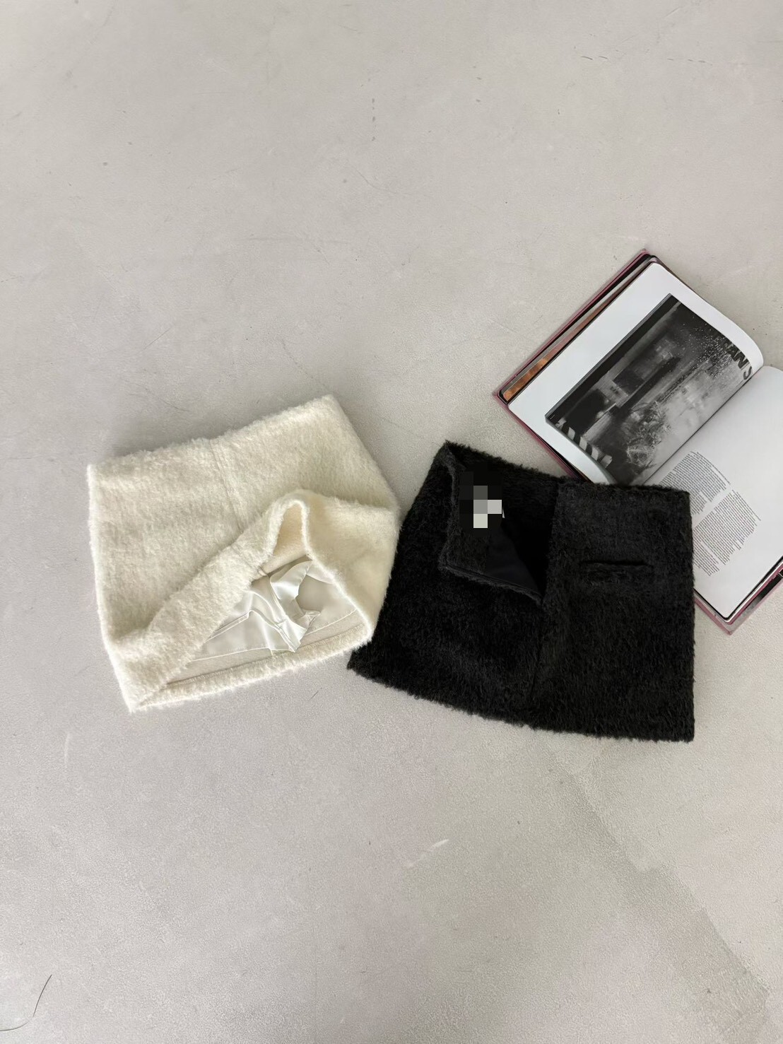 絨毛短裙(內安全褲)