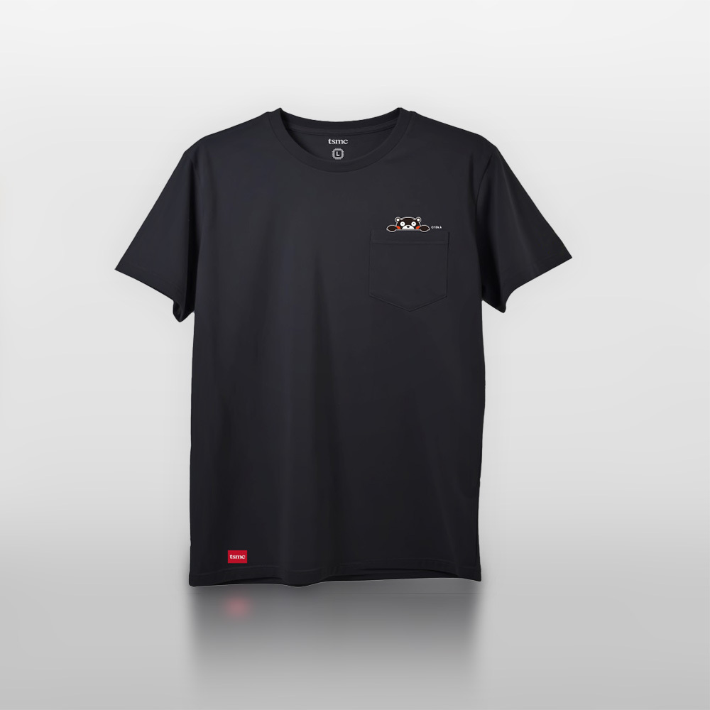 口袋 T 恤-熊本熊（成人/兒童）