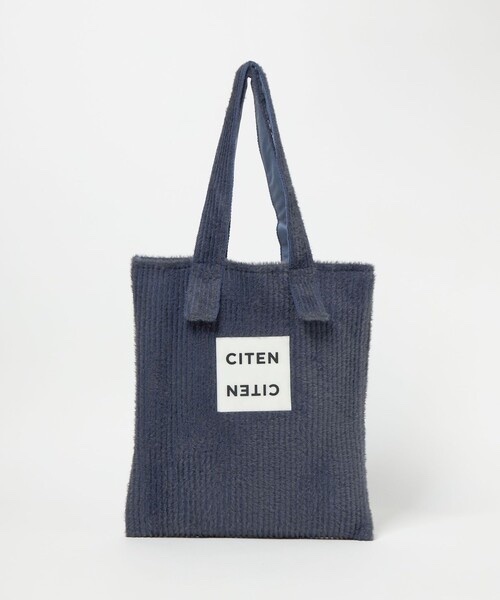 [現貨] CITEN / Shaggy Stripe Tote