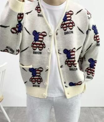 熊仔圖案開胸外套 BARON-218JK