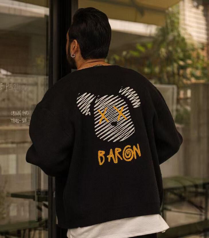 熊仔圖案開胸外套 BARON-219JK