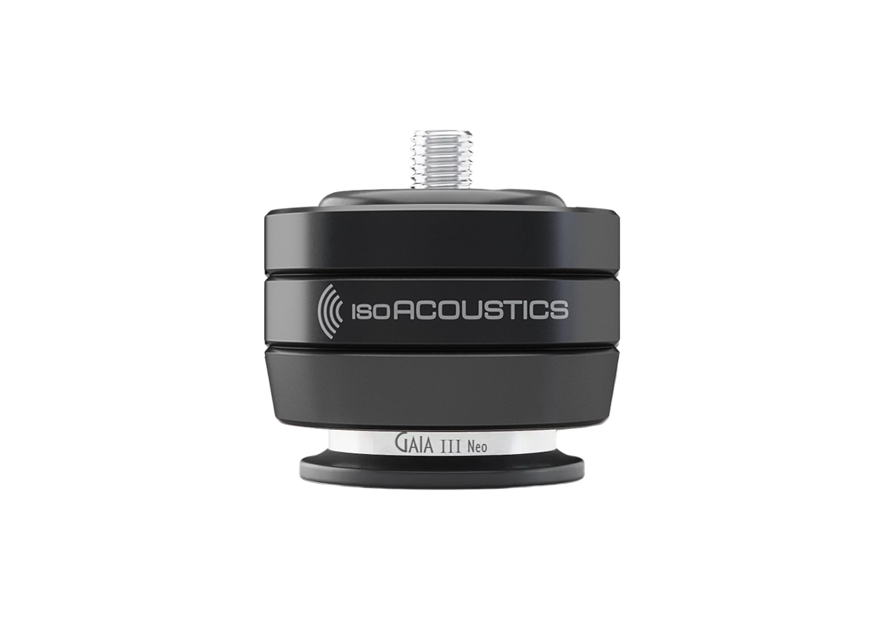 IsoAcoustics GAIA III Neo Black｜落地喇叭避震腳墊