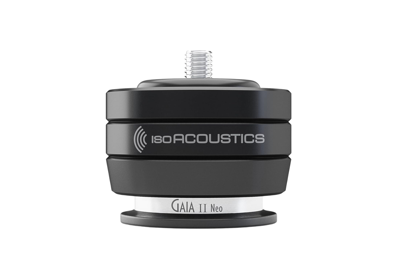 IsoAcoustics GAIA II Neo Black｜落地喇叭避震腳墊