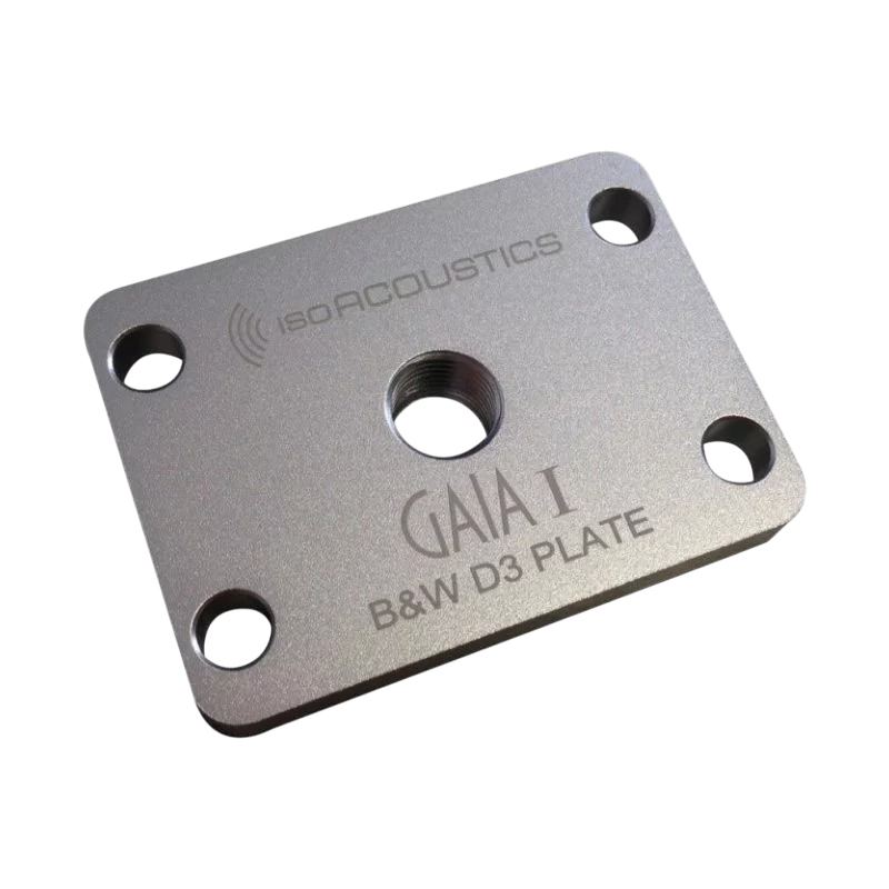 IsoAcoustics B&W D3 Plates｜金屬方型避震腳墊