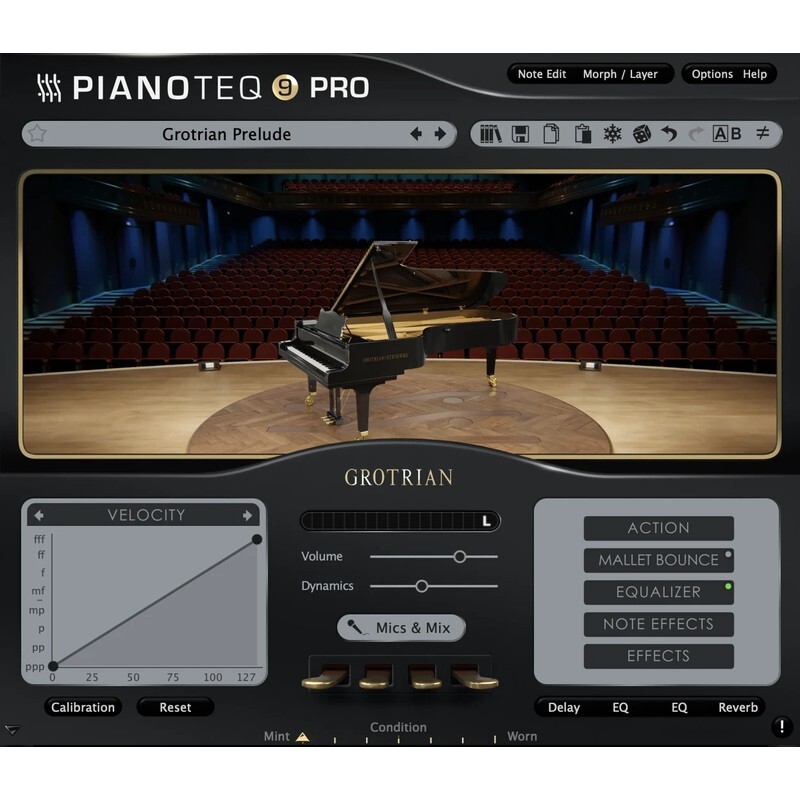 Modartt Pianoteq Grotrian Concert Royal｜虛擬鋼琴軟體音源