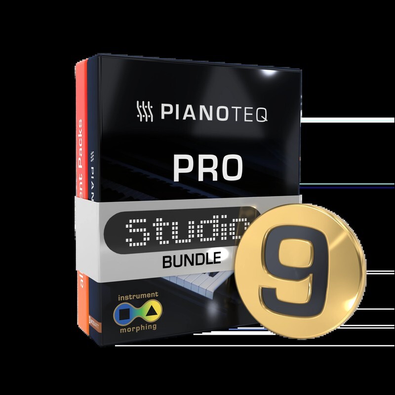 Modartt Pianoteq 9 Studio Bundle｜虛擬樂器軟體組合