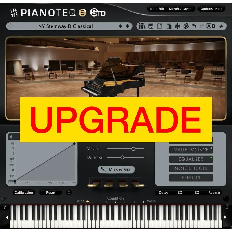 Modartt Pianoteq 9 Stage > Standard Upgrade｜鋼琴音源軟體升級