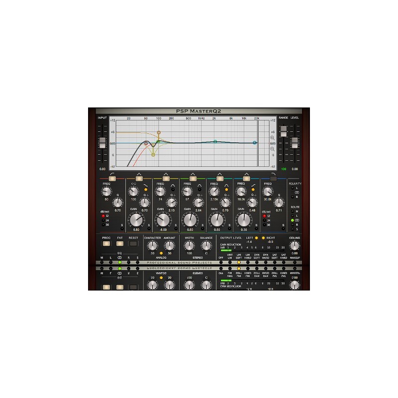 PSP MasterQ 2｜母帶等化器