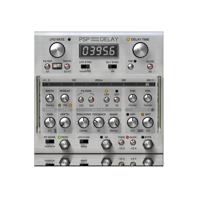 PSP StompDelay｜磁帶延遲效果插件