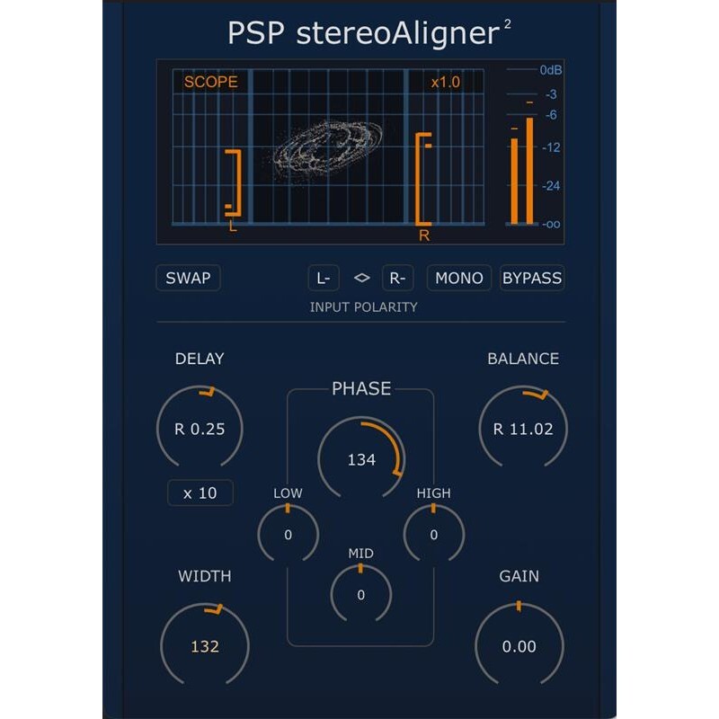 PSP StereoAligner2｜立體聲校正效果器