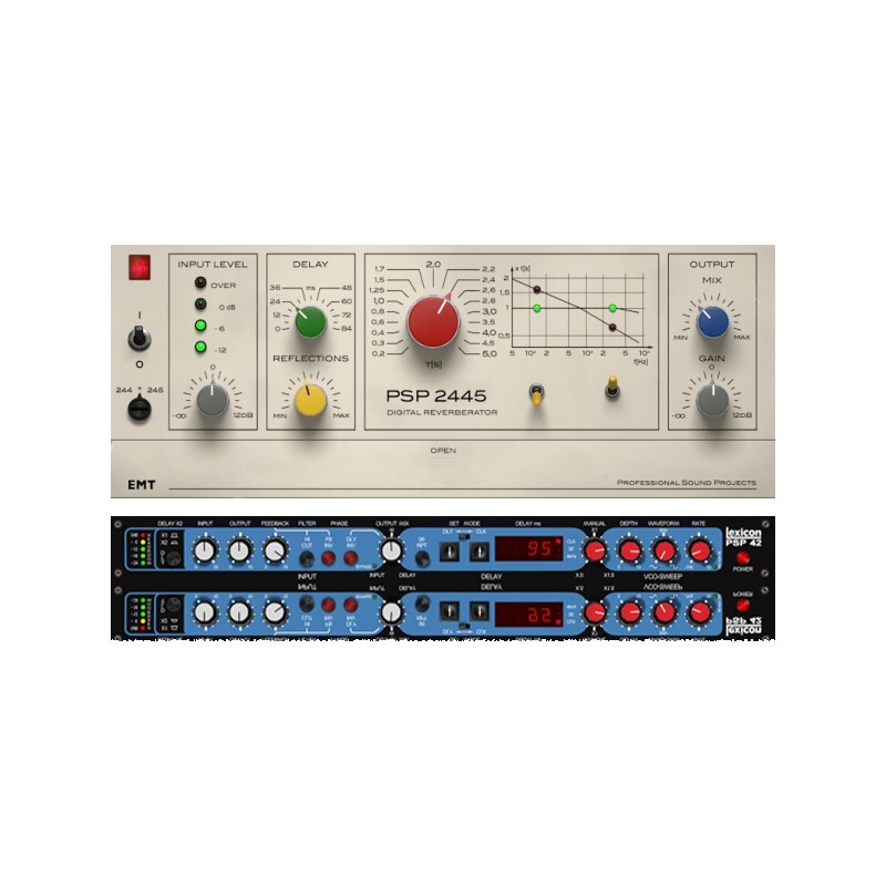 PSP Studio Classics: Delay & Reverb｜空間系效果器軟體套裝