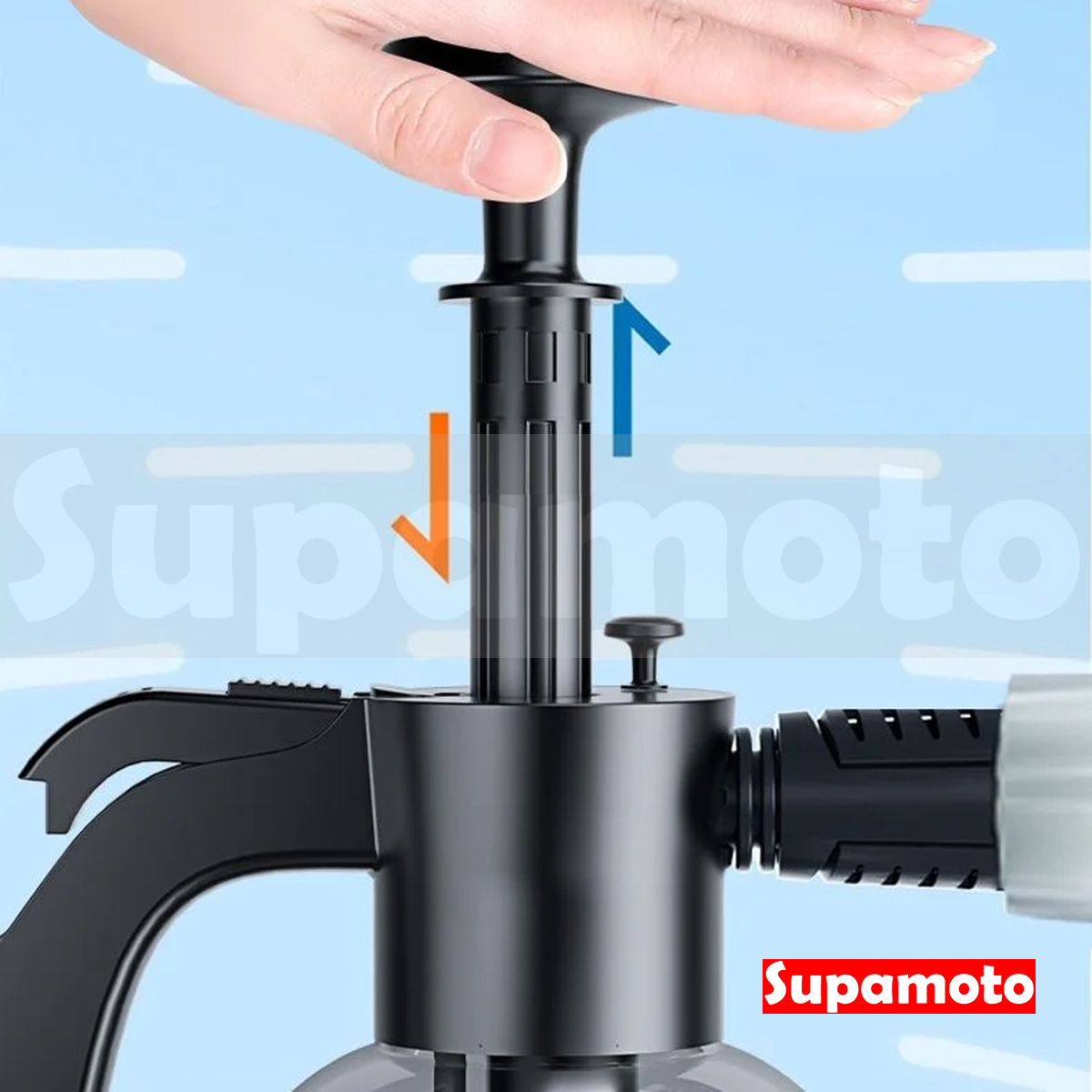 -Supamoto- 2L氣壓噴瓶 (犀牛皮施工/加強型高壓/洗車/泡沫/噴壺/TPU/安裝液/噴霧/打氣)