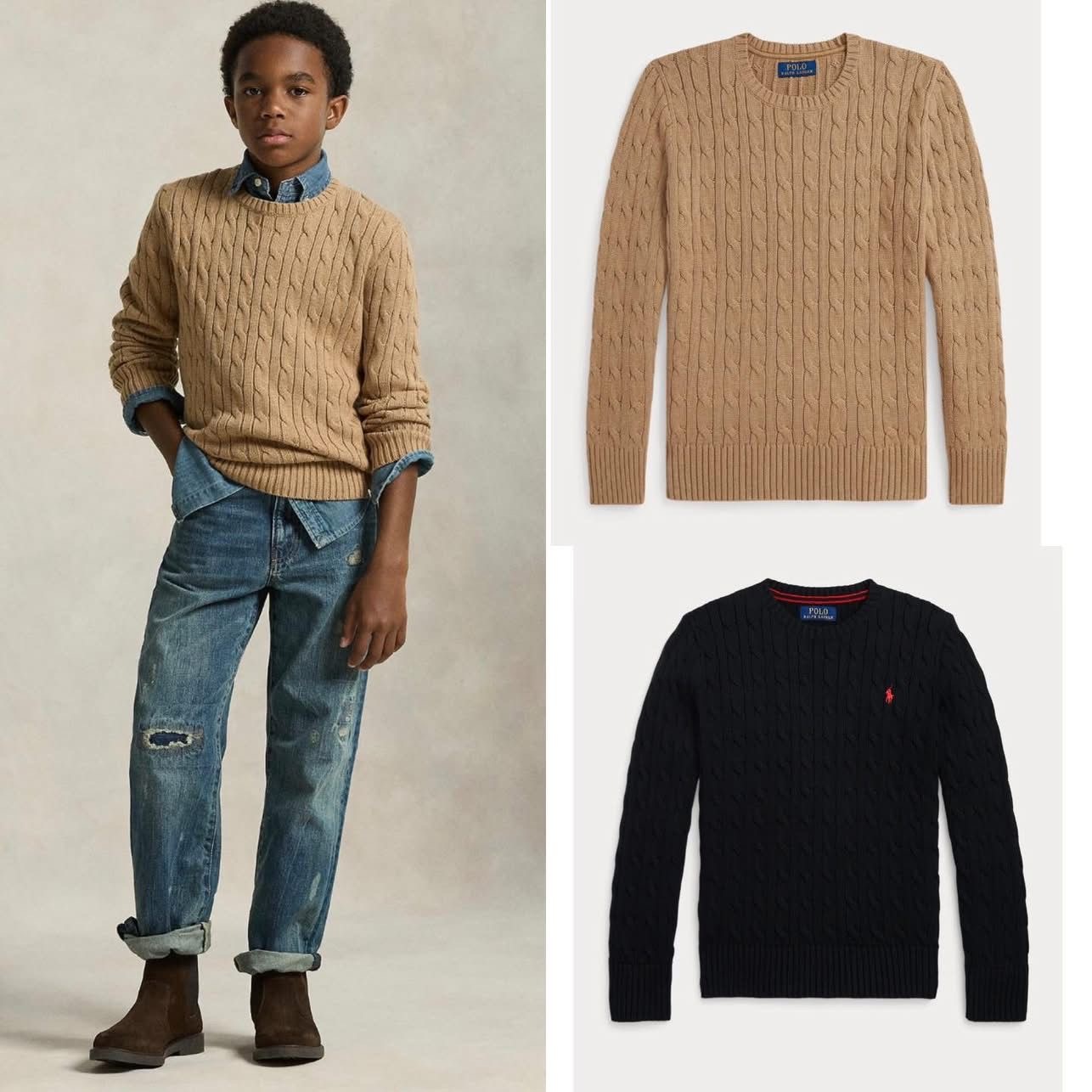 251229 美國減價Polo 男大童針織上衣