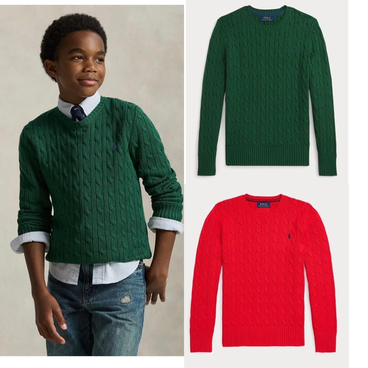 251229 美國減價Polo 男大童針織上衣